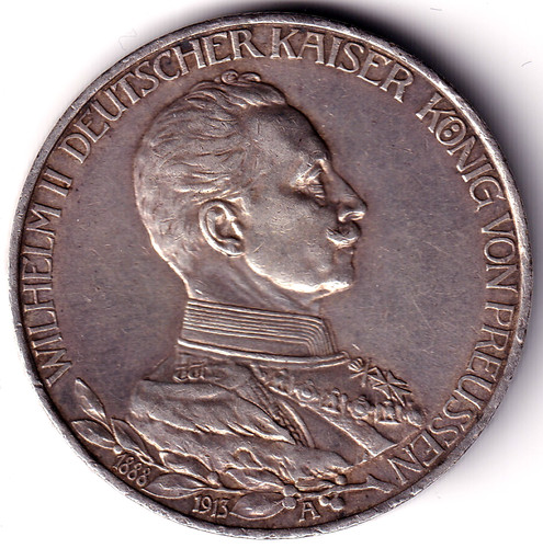 Preussen 1913 3 mark - preussen,