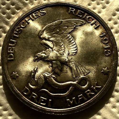 Prussia 1913 silver mark - prussia, a
