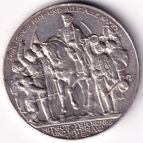 Preußen 1913 3 mark - preußen, a