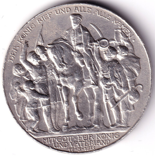 Preußen 1913 3 mark - preußen,