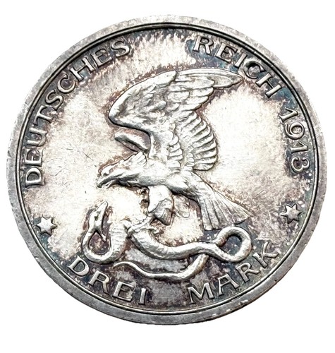 Mark 1913 preußen wilhelm - 3, a