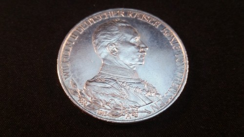 Silbermünze mark wilhelm ii - wilhelm,
